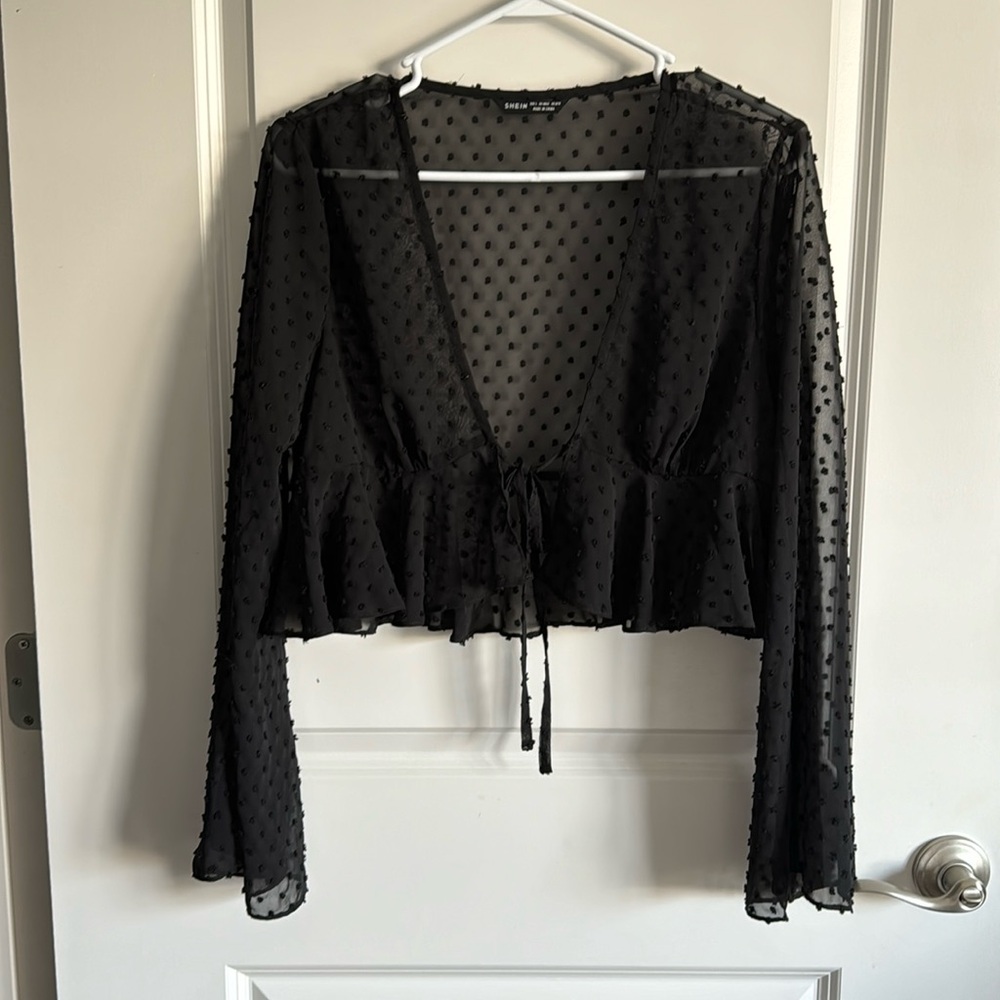 Mesh blouse